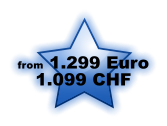 from 1.299 Euro 1.099 CHF